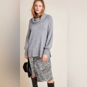 Anthropologie Gray Sweater